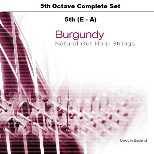 Burgundy, 5th Octave Set (E-A)