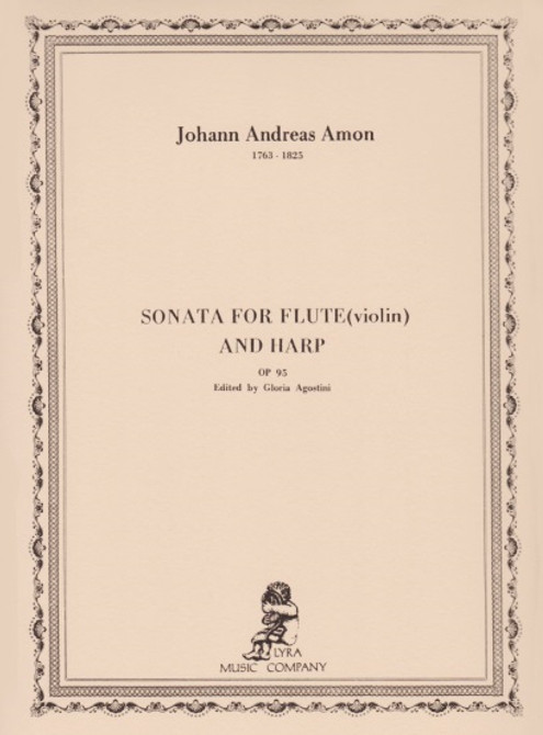 Amon: Sonata for flute and harp Op. 95