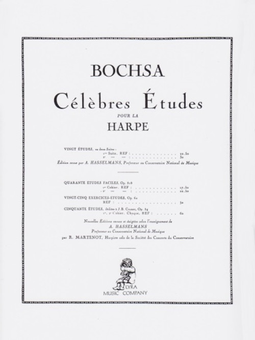 Bochsa: Celebres Etudes Op. 318, v. 2.