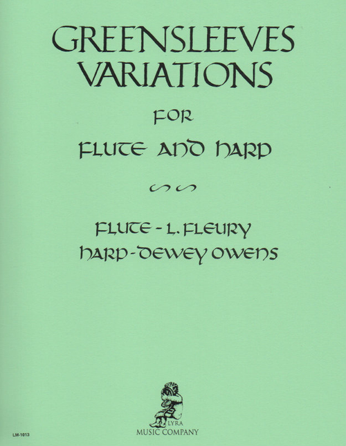 Owens/Fleury: Greensleeves Variations for Flute and Harp Owens/Fleury: Greensleeves Variations for Flute and Harp