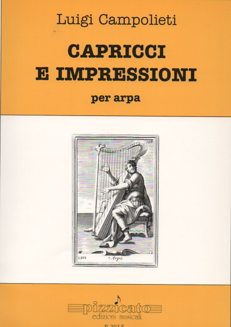 Campolieti: Capricci E Impressioni per arpa