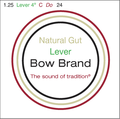 Lever Gut, 4th Octave C Lever Gut, 4th Octave C