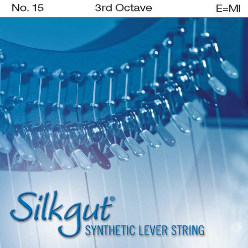 Silkgut Synthetic Lever String, 3rd Octave E