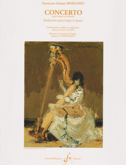Boieldieu/Dupin/Nordmann: Concerto (Harp Part and Harp/Piano Reduction)