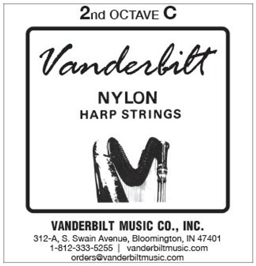 Vanderbilt Nylon, 2nd Octave C (Red)