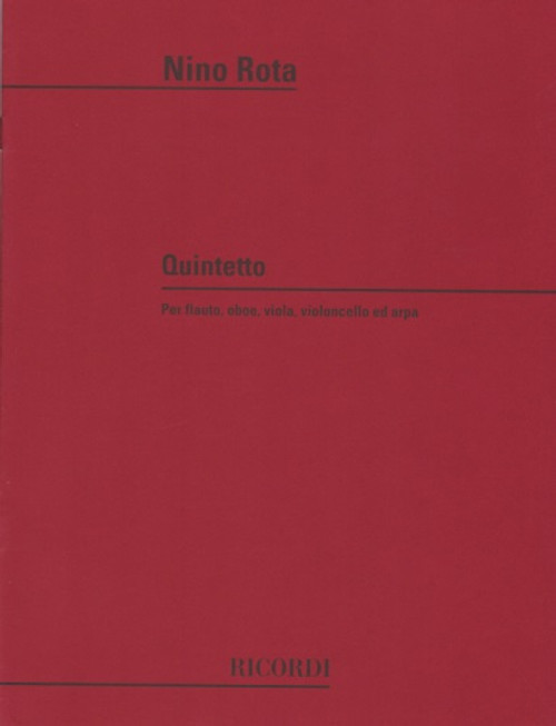 Rota: Quintetto (Set of Parts - Flute, Oboe, Viola, Cello and Harp) Rota: Quintetto (Set of Parts - Flute, Oboe, Viola, Cello and Harp)