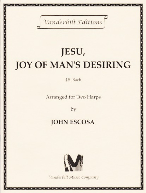 Bach/Escosa: Jesu, Joy of Man's Desiring (Two Harps) Bach/Escosa: Jesu, Joy of Man's Desiring (Two Harps)