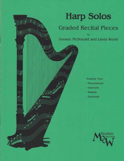 McDonald/Wood: Harp Solos Graded Recital Pieces Vol.2