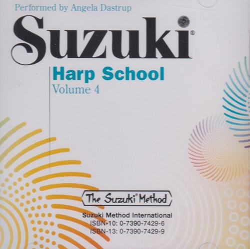 Suzuki: Suzuki Harp School, Vol. 4 (CD)  (Compact Disc ONLY) Suzuki: Suzuki Harp School, Vol. 4 (CD)  (Compact Disc ONLY)