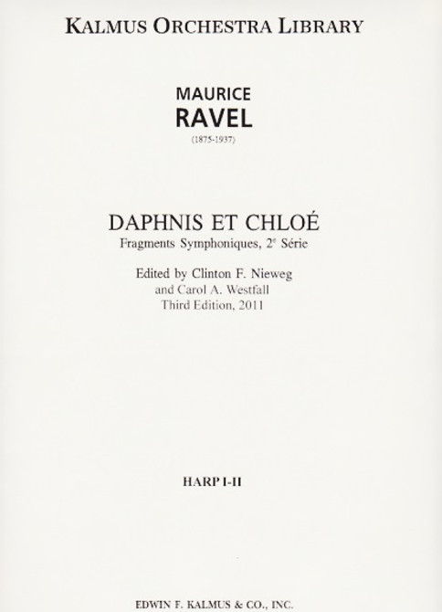 Ravel: Daphnis and Chloe Suite No.2 (Hp 1 & 2) Ravel: Daphnis and Chloe Suite No.2 (Hp 1 & 2)