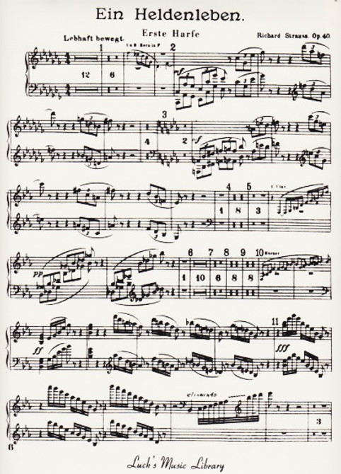 Strauss: Ein Heldenleben - Harp 1