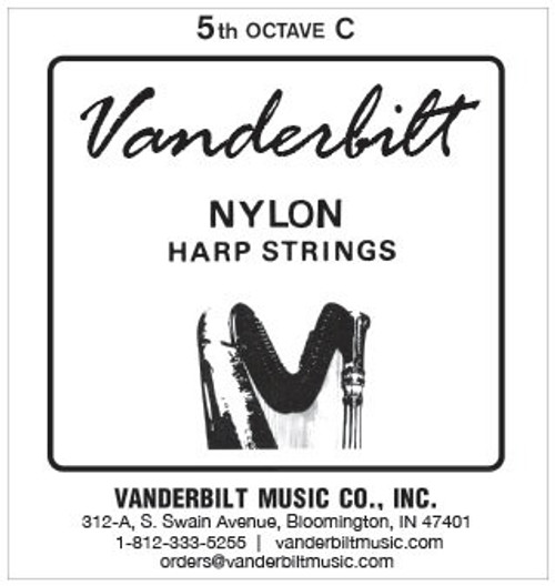 Vanderbilt Nylon, 5th Octave C (Red)