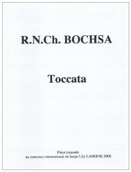 Bochsa: Toccata