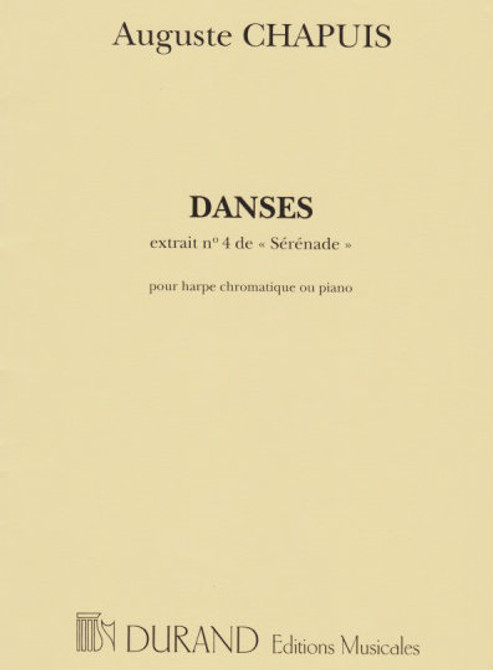 Chapuis: Serenade en Quatre Parties pour Harpe Chromatique ou Piano - Movement IV Danses