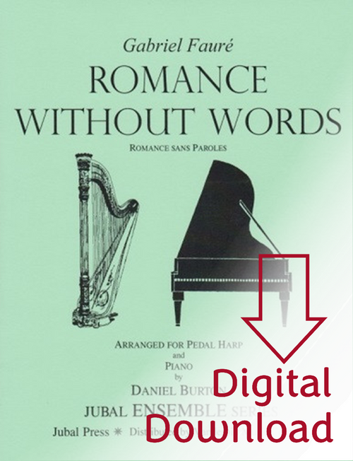 Faure/Burton: Romance Without Words (harp/piano) (Digital Download) Faure/Burton: Romance Without Words (harp/piano) (Digital Download)