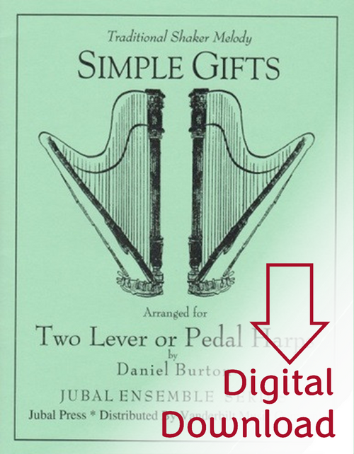 Burton (arr.): Simple Gifts (Two Harps) (Digital Download) Burton (arr.): Simple Gifts (Two Harps) (Digital Download)