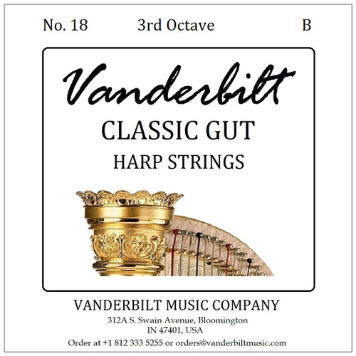 Vanderbilt Classic Gut, 3rd Octave B