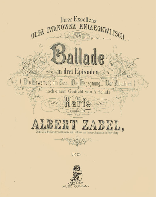 Zabel: Ballade, Op. 20 Zabel: Ballade, Op. 20