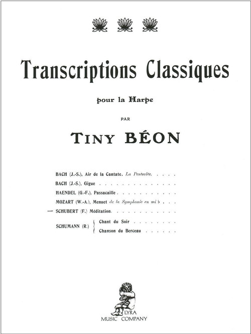 Schubert/Beon: Meditation
