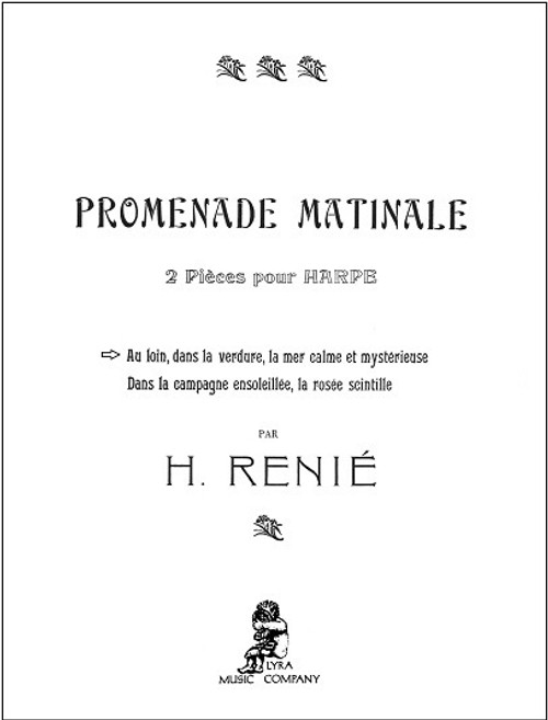 Renie: Promenade Matinale: Au loin, dans la verdure, for Harp solo