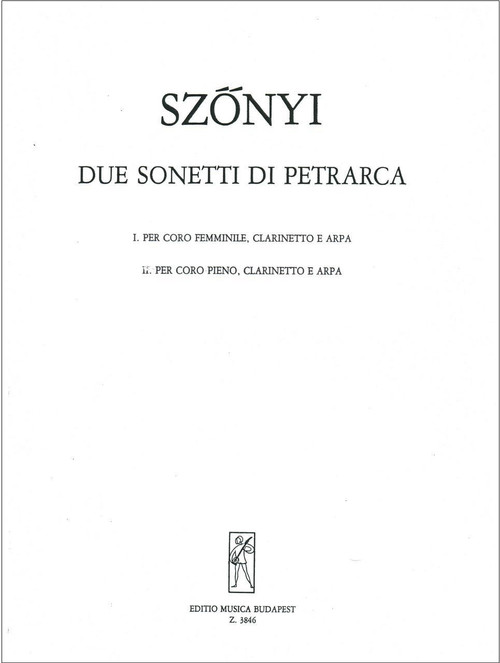 Szonyi: Due Sonetti di Petrarca