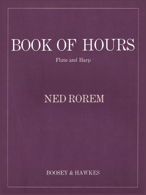 USED Rorem: Book of Hours (SCORE ONLY)