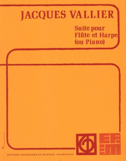 Vallier: Suite pour Flute et Harpe (ou Piano)