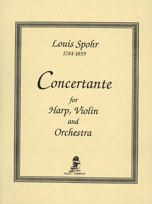 Spohr/Owens: Concertante (Violin Part, Harp Part and Piano Reduction)