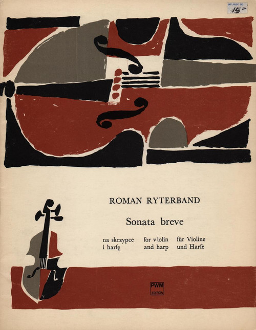 Ryterband: Sonata Breve for Violin and Harp Ryterband: Sonata Breve for Violin and Harp