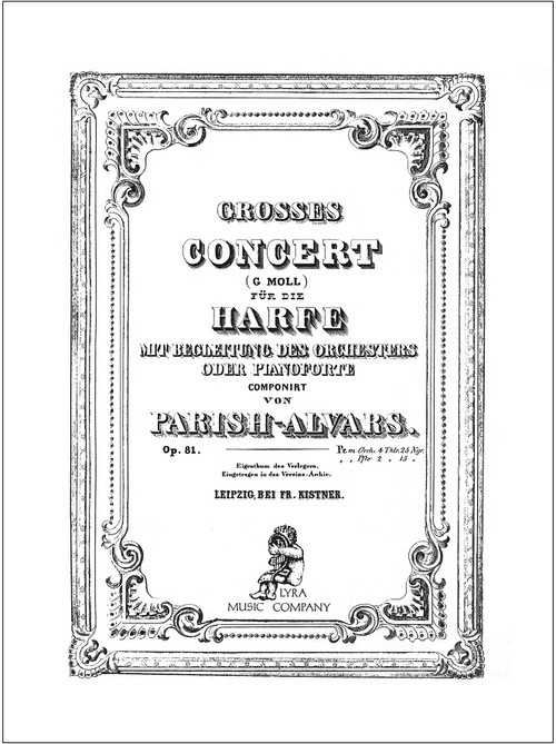 Parish-Alvars: Harp Concerto in G minor, Op. 81