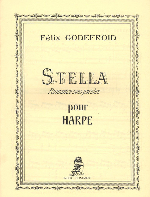 Godefroid: Stella Romance sans paroles pour harpe