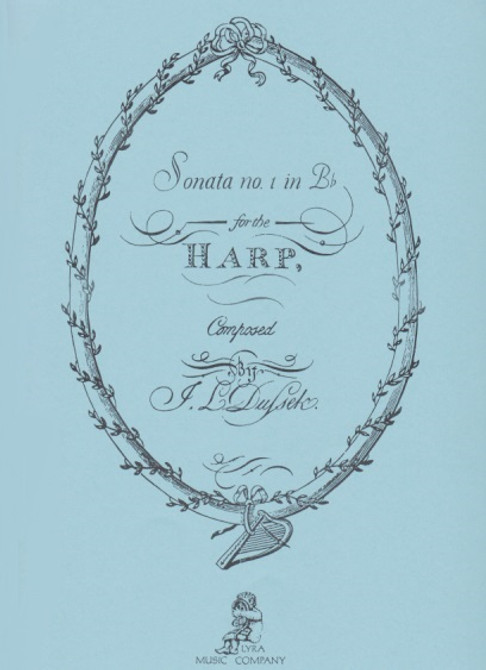 Dussek, Sonata No. 1 in B-flat for Harp