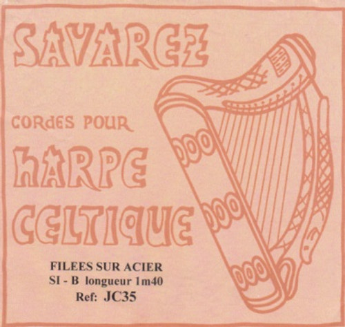 Savarez Celtic Harp Wire 6th Oct B (Aziliz JC35) Savarez Celtic Harp Wire 6th Oct B (Aziliz JC35)