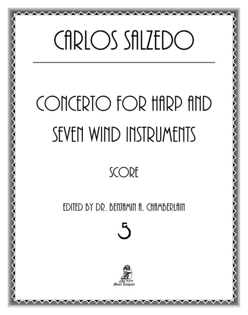 Salzedo, Concerto for Harp and Seven Wind Instruments—RENTAL Salzedo, Concerto for Harp and Seven Wind Instruments—RENTAL