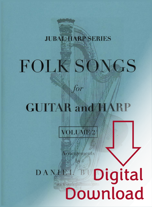 Burton: Folk Songs for Guitar and Harp, Volume 2 (Digital Download) Burton: Folk Songs for Guitar and Harp, Volume 2 (Digital Download)