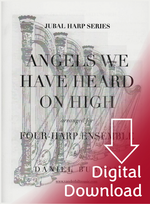 Burton: Angels We Have Heard On High for Four Harps (Digital Download) Burton: Angels We Have Heard On High for Four Harps (Digital Download)