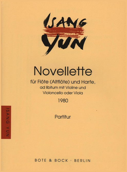 Yun: Novellette for Flute, Harp, Violin and Cello
