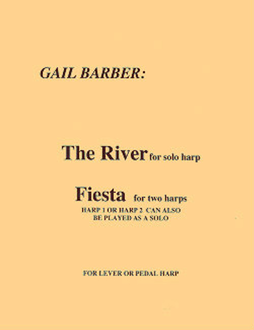 Barber: The River for solo harp, and Fiesta for two harps