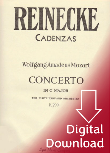 Reinecke: Three Cadenzas for the Mozart Flute and Harp Concerto