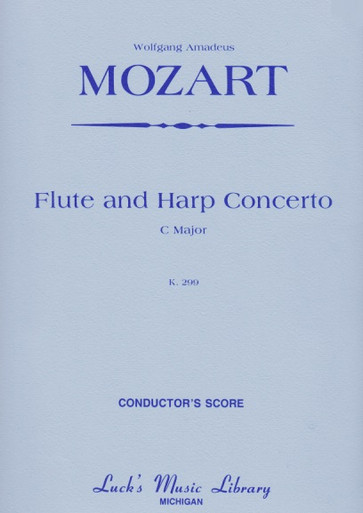 Mozart: Flute and Harp Concerto in C Major (Score) - Vanderbilt