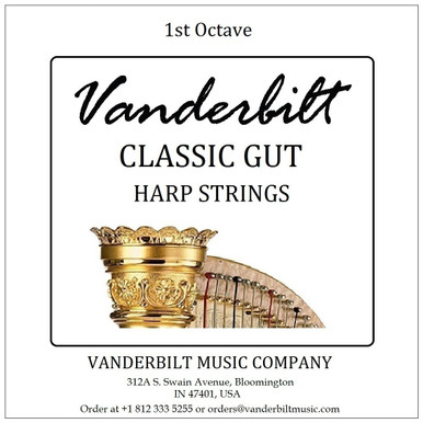 Vanderbilt Classic Gut, 1st Octave Complete Set (9 Strings
