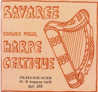 Cordes basses pour harpes celtiques – Savarez