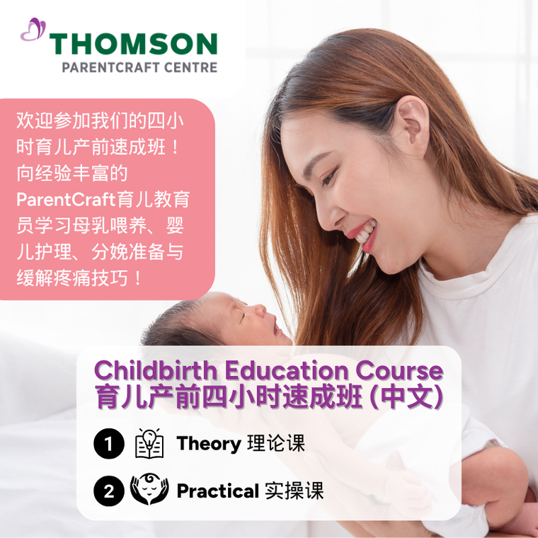 Childbirth Education Course (MMEVENT) 育儿产前速成班 (中文) (四小时)
