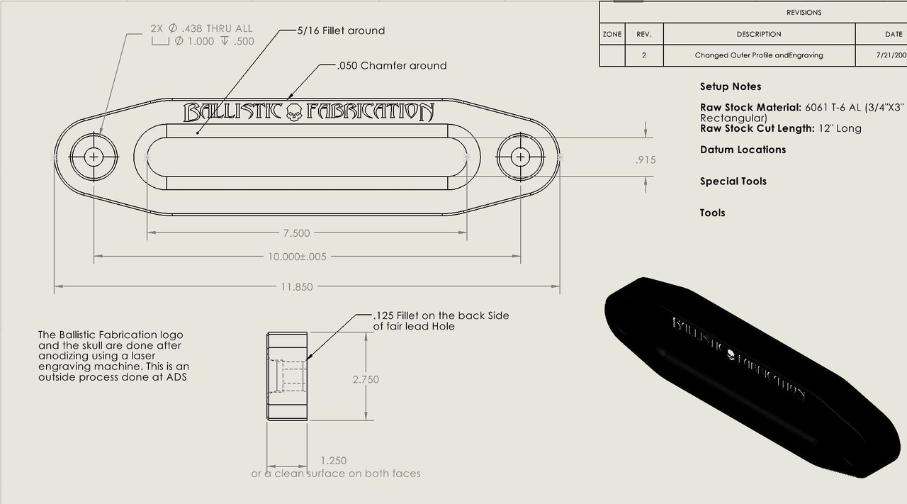 Buy WARN 100968 Epic Hawse Fairlead (Long) Online At Lowest Price In Lebano - Foto 9