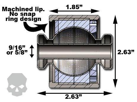 2.63 in Heavy Duty Ballistic Joint - Ballistic Fabrication