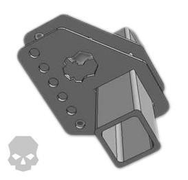 Adjustable Link Brackets for 2.5 x 2.5 Cross Member - Ballistic Fabrication