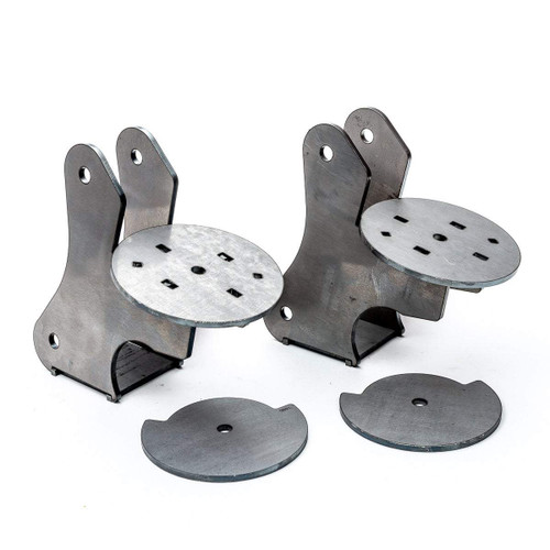 Flat Bottom Radius Arm / Coil Mounts (Pair) - Ballistic Fabrication