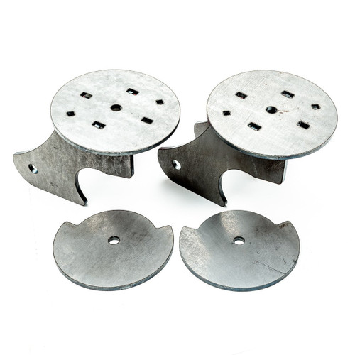 Axle Link / Coil Mount Brackets (Pair) - Ballistic Fabrication