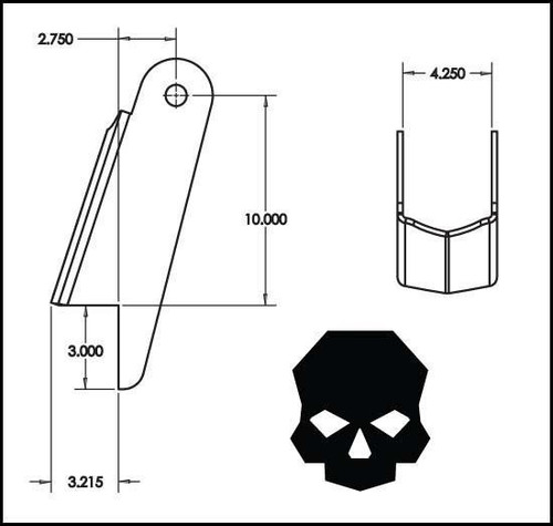 Coilover / Shock tower (Single) - Ballistic Fabrication