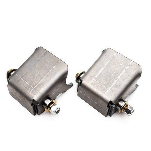 Lower Shock Parallel Bolt Bracket Axle (Pair) - Ballistic Fabrication